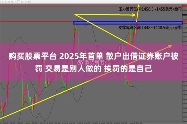 购买股票平台 2025年首单 散户出借证券账户被罚 交易是别人做的 挨罚的是自己